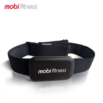 Moby fitness smart home water resistance rowing machine special heart rate belt Black