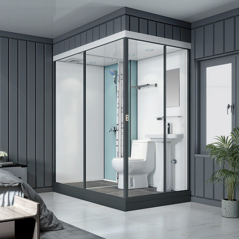 Jianmei 6610 Integrated Shower Room and Bathroom Unit for Rural Old House Renovation, Integrated Bathroom System