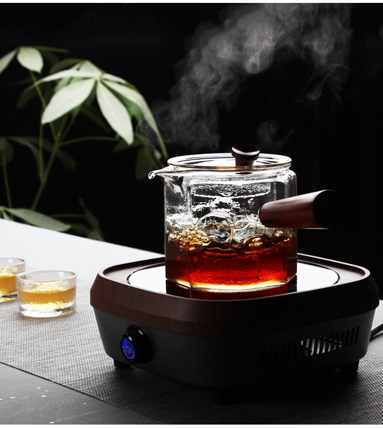 爱洛琳 耐高温日式锤纹玻璃煮茶壶 天猫优惠券折后￥78包邮（￥108-30）