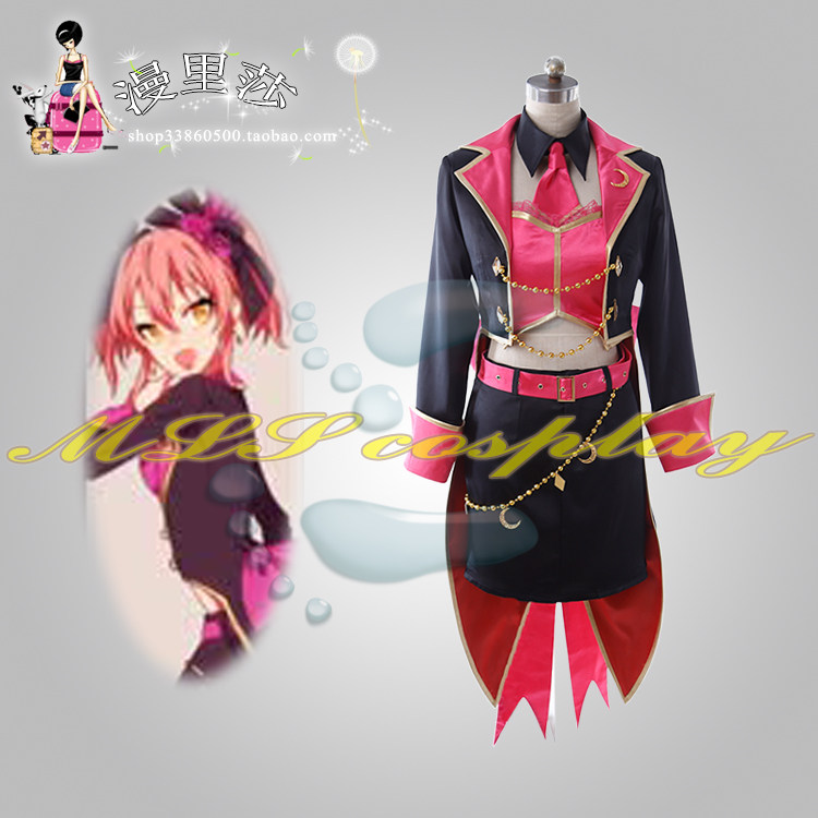 Manlisa Idol Master Lace Stage LiPPS City ヶ Saki Mika Tulip cosplay costume