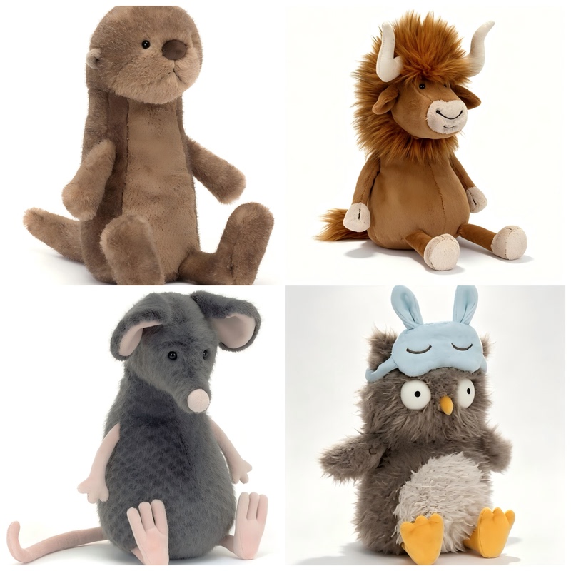 British Jellycat2024 New Autumn Product Sky Dragon Persimmon Dragon Eye Mask Owl Soft Plush Toy British Jellycat2024 New Autumn Product Sky Dragon Persimmon Dragon Eye Mask Owl Soft Plush Toy