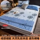 Bộ trải giường mùa đông một mảnh khăn trải giường cao su flannel san hô bằng vải nhung dày dặn bảo vệ tấm trải giường - Trang bị Covers