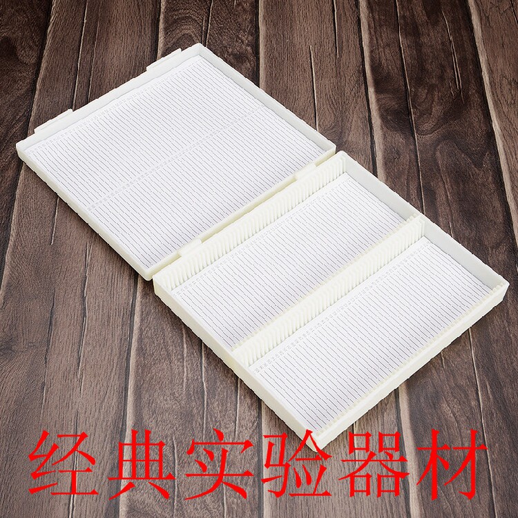 促销价100片载玻片盒翻盖 切片盒 病理切片盒 纸板标号可开票