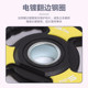 Fitness Three-Hole Barbell Plates, Hip Bridge Colored Rubber-Coated Plates, Hand-Held Large-Hole Dumbbell Plates, Olympic Barbell Weight Plates