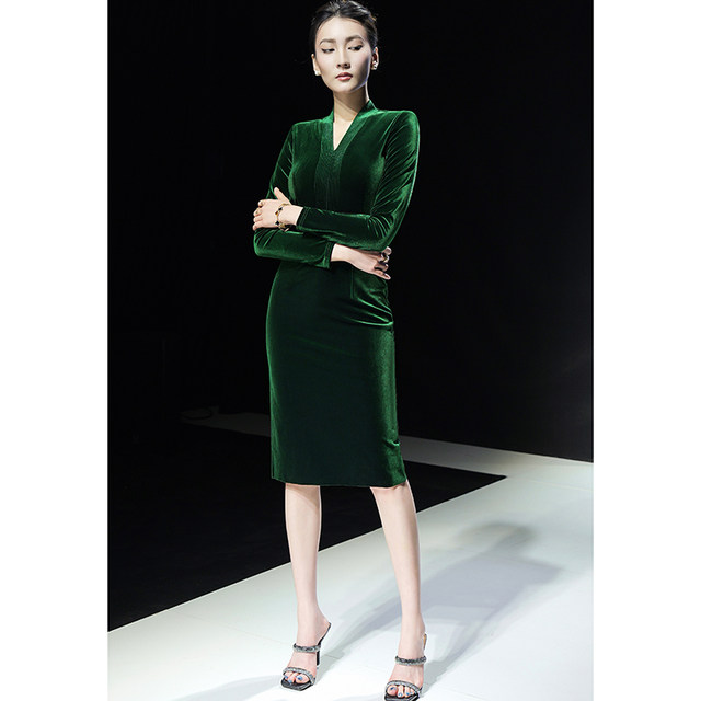 ເສື້ອຄຸມສະໂພກຂອງແມ່ຍິງ Slim Fit Velvet