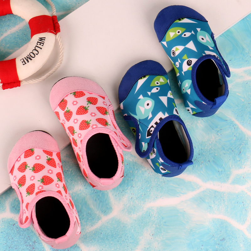 Children's Water Park Shoes for Men and Women, Swimming, Rafting, Snorkeling, and River Tracing Shoes, Non-Slip Beach Socks and Shoes
