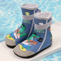 Высокие сапоги, динозавр на липучке