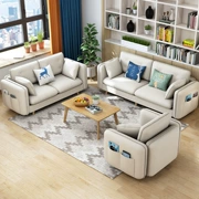 Vải ghế sofa đệm ghế bìa ba Bắc Âu hiện đại phòng khách nhỏ gọn sẵn sàng xung quanh góc trong ánh sáng sang trọng hạng nhất - Ghế sô pha
