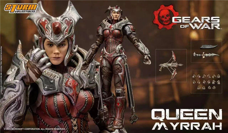 Storm Toys XBGW06 1/12 Queen Myrrah GEARS OF WAR Collectible
