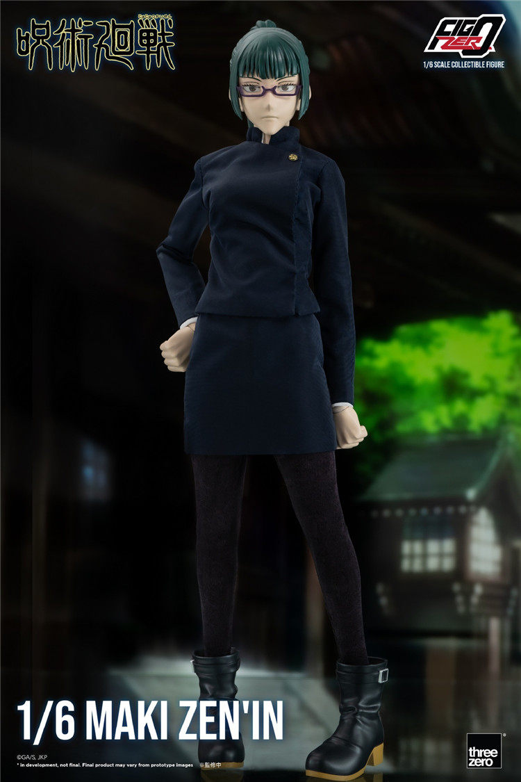 Threezero JUJUTSU KAISEN Zenin Maki Action Figure Model In Stock 1