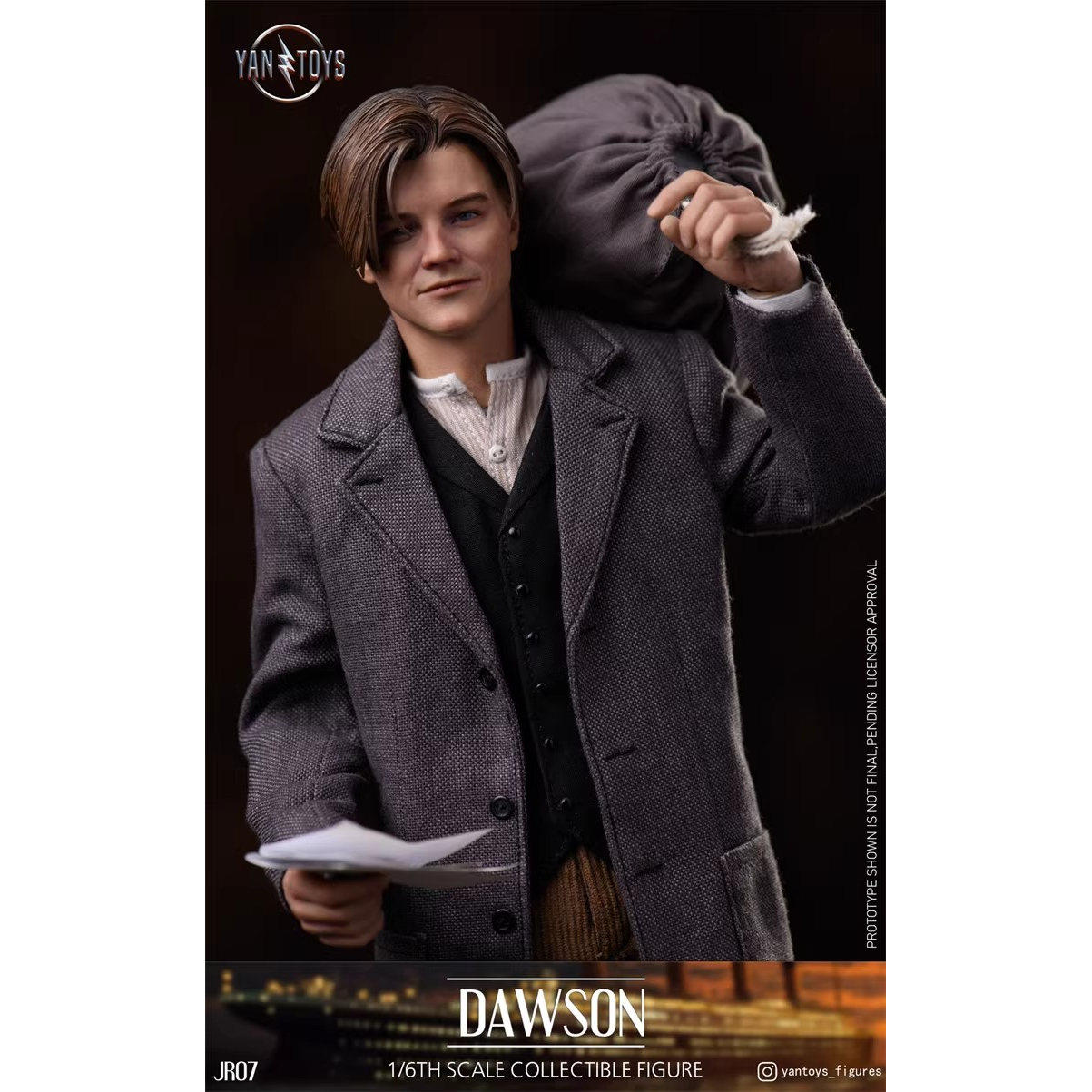 YANTOYS JR07タイタニック ジャック1/6 Titanic レオナルド 1⁄6