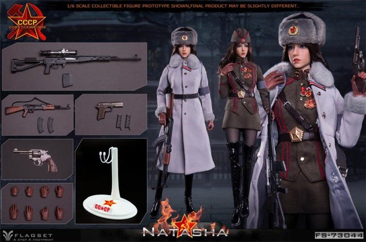 1/6 Flagset FS73044 Soviet Women Officers Natasha Female Action