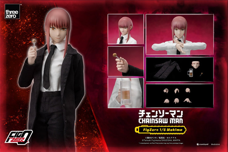 MAKIMA CHAINSAW MAN 1/6フィギュア Makima《Chainsaw Man》Threezero 1/6 Scale Female Action Figure
