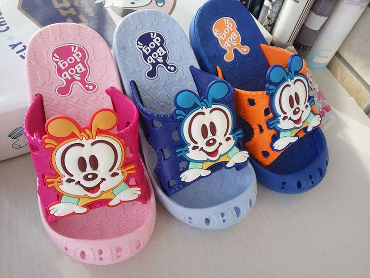 Pantoufles enfants en autre pour été - semelle plastique - Ref 986657 Image 7