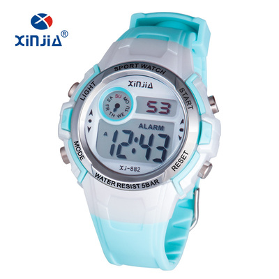 儿童手表女孩男孩防水夜光手表小学生运动电子表女童时尚韩版手表
