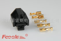 General-purpose car relay socket relay socket plum-shaped base square socket with spring