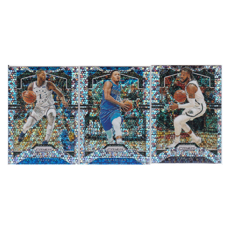Star Player Casco, Brunson, Carroll, Disco Refraction Panini 19-20 Prizm
