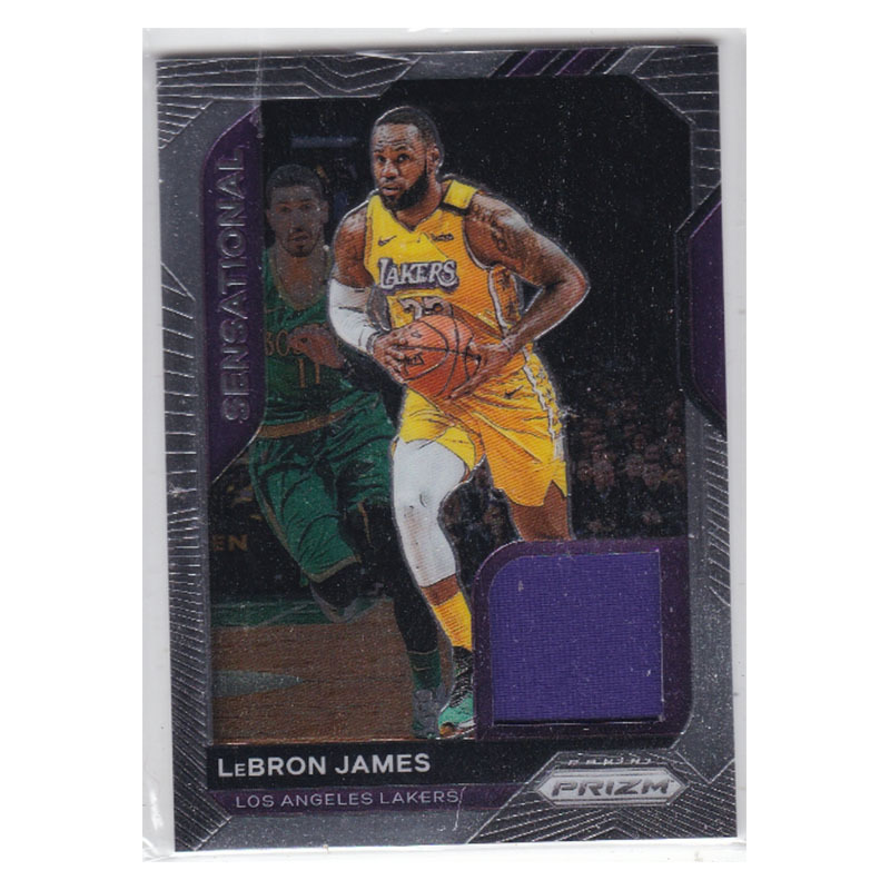 Star Card Le Brown James Jersey Card Game-Uesed Panini 20-21Prizm