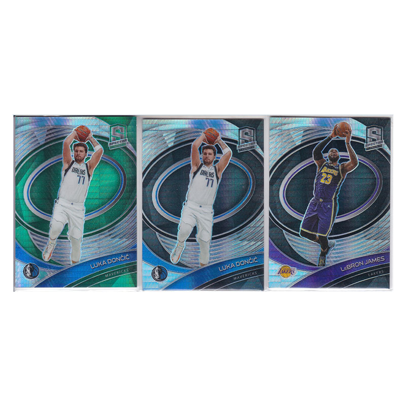Star Card Luka Doncic Green Parallel Regular Parallel Lebron James Parallel Panini 20-21 Spectra
