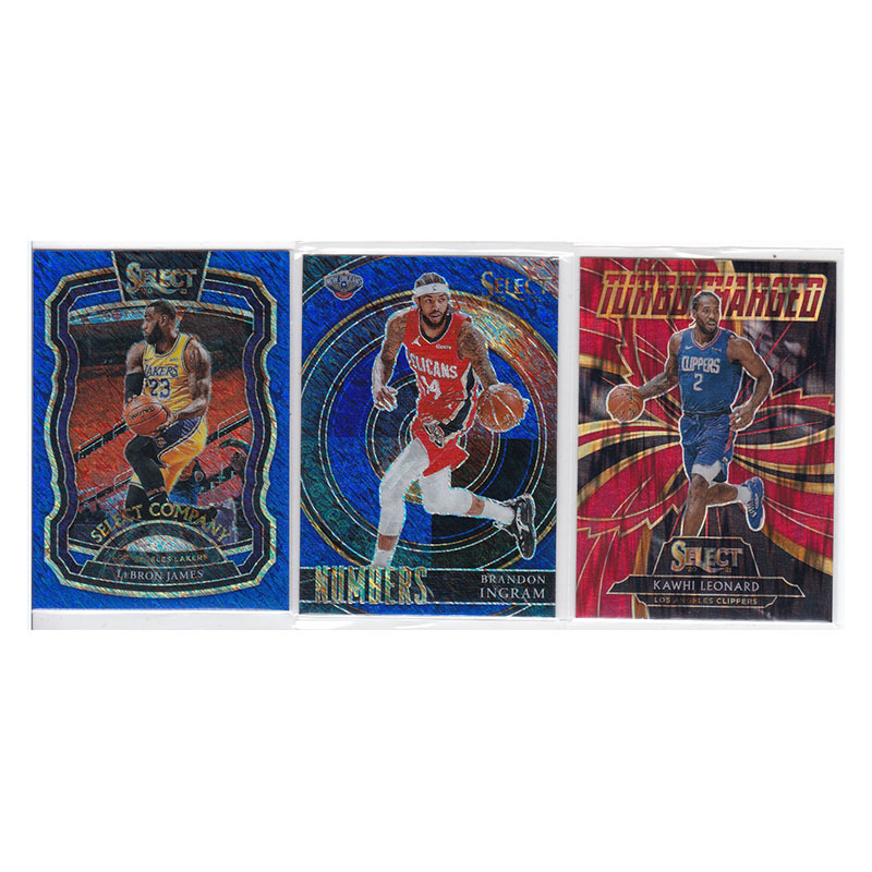 Star Cards: Lebron James, Ingram, Leonard, Panini 20-21 Select Refractor