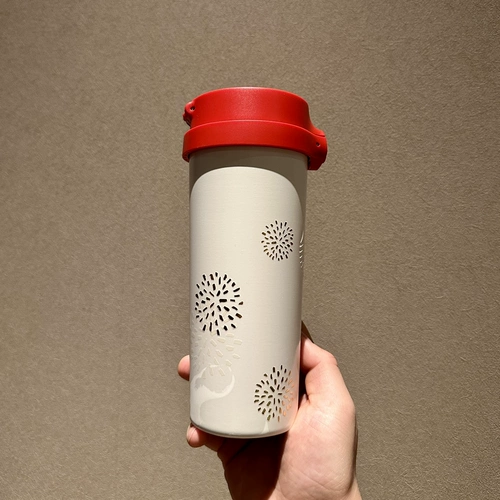 Limited Starbucks Новый год серии 473 мл Золотой фейерверки из нержавеющей стали, сопровождающая чашка, чашка косона