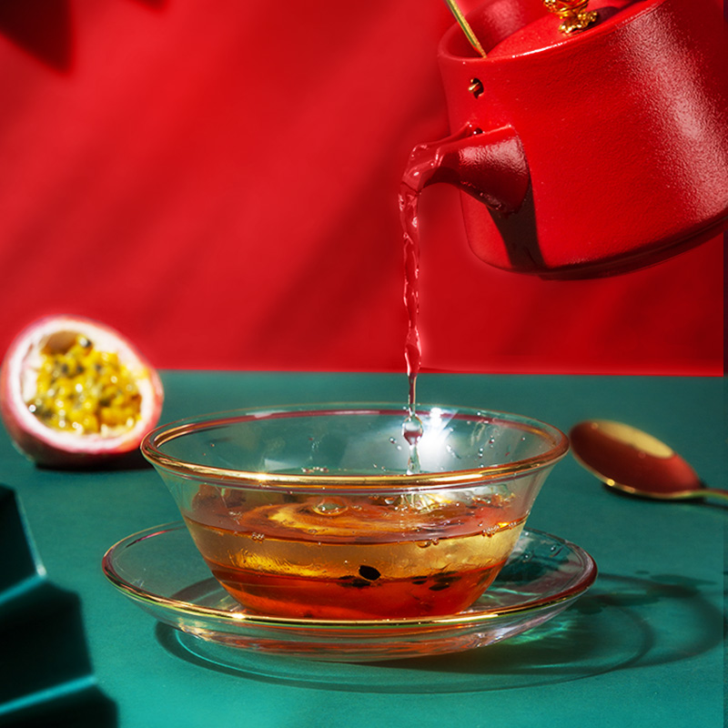 糖伴蜂蜜百香果茶图片_5