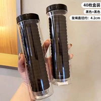 40 черных (толстые модели)