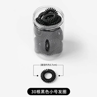 30 черных маленьких кругов волос