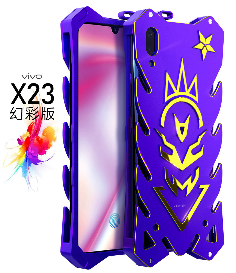 SIMON New THOR II Aviation Aluminum Alloy Shockproof Armor Metal Case Cover for vivo X23 Symphony Edition