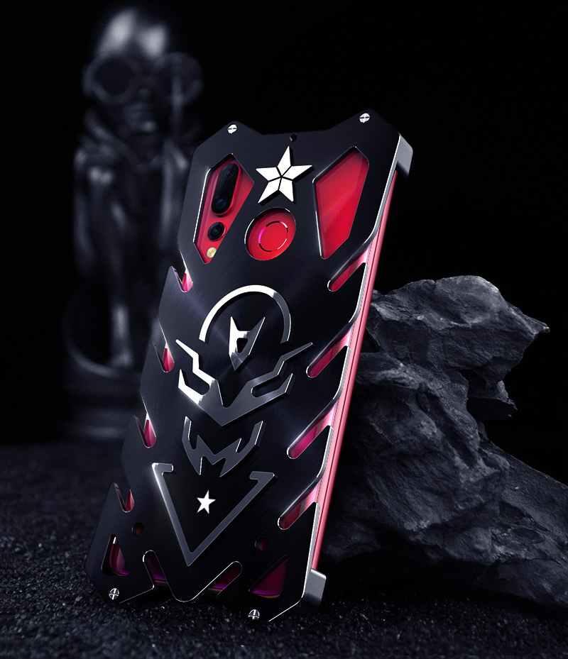 SIMON New THOR II Aviation Aluminum Alloy Shockproof Armor Metal Case Cover for Huawei nova 4e & Huawei nova 4 & Huawei P30 Lite