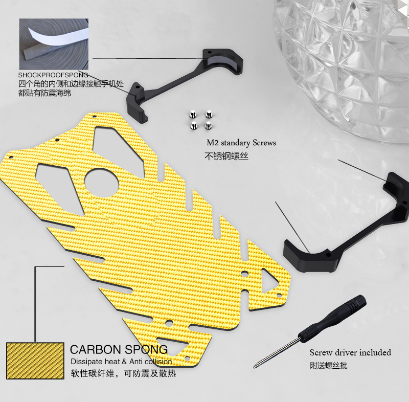 SIMON New THOR II Aviation Aluminum Alloy Shockproof Armor Metal Case Cover for Huawei nova 4e & Huawei nova 4 & Huawei P30 Lite