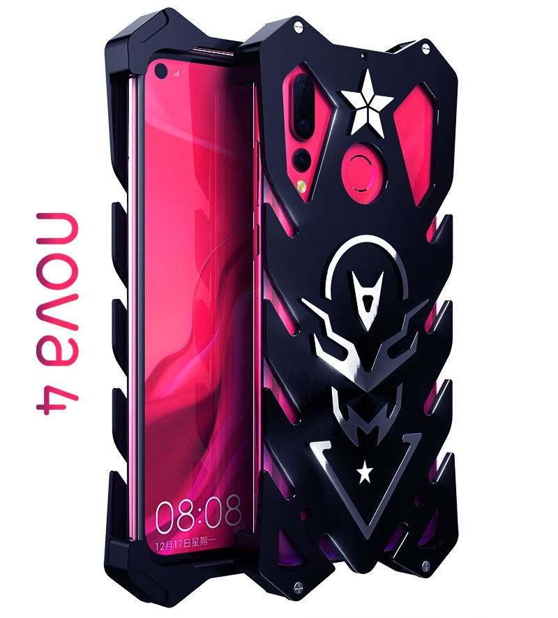 SIMON New THOR II Aviation Aluminum Alloy Shockproof Armor Metal Case Cover for Huawei nova 4e & Huawei nova 4 & Huawei P30 Lite