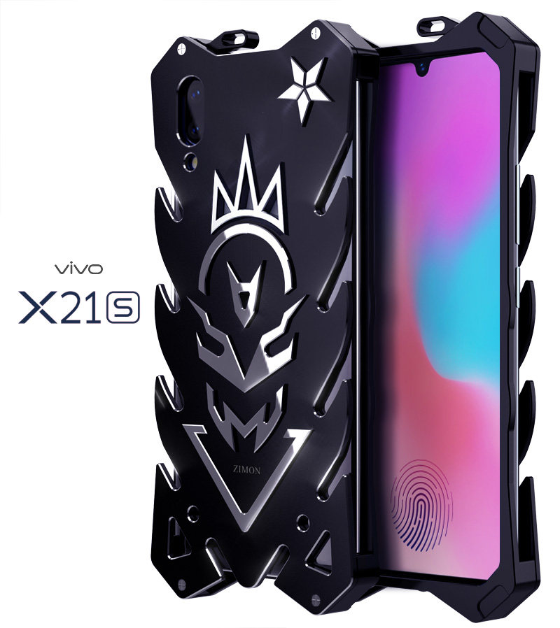 SIMON New THOR II Aviation Aluminum Alloy Shockproof Armor Metal Case Cover for vivo X21s / vivo V11 / vivo V11 Pro