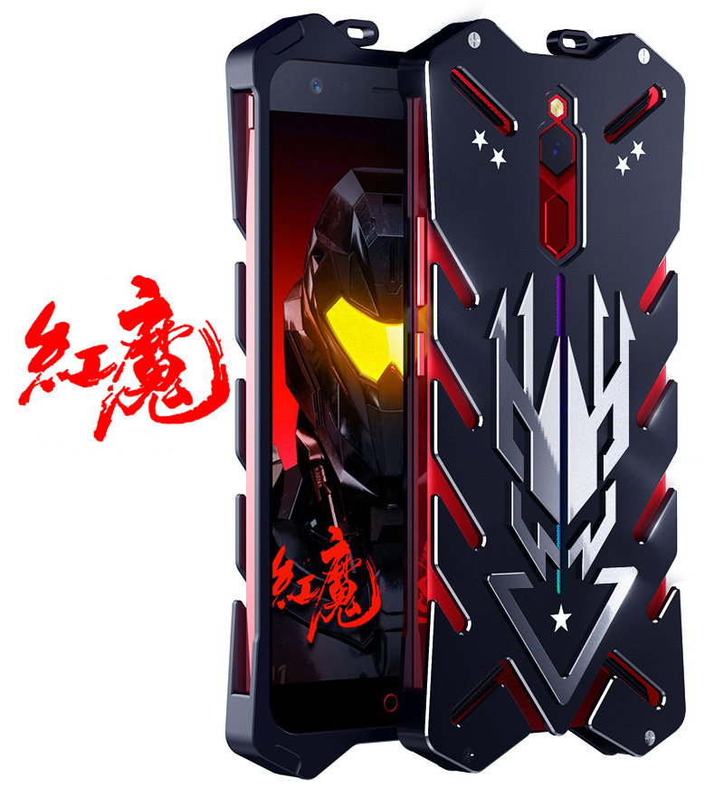 SIMON New THOR II Aviation Aluminum Alloy Shockproof Armor Metal Case Cover for nubia Red Magic Mars & nubia Red Magic