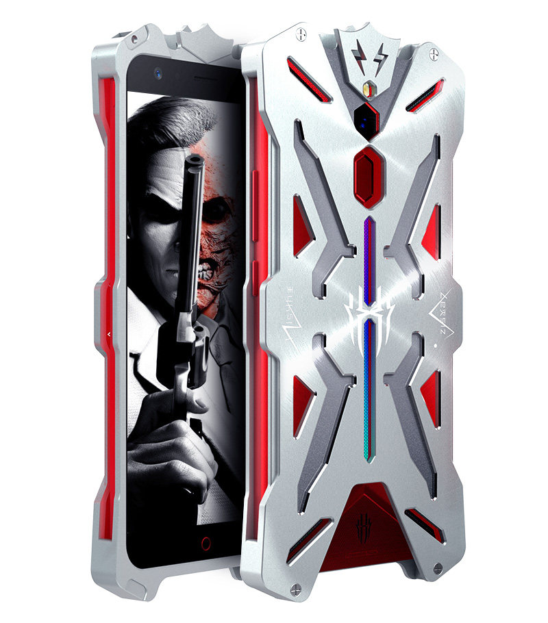 SIMON THOR Aviation Aluminum Alloy Shockproof Armor Metal Case Cover for nubia Red Magic Mars & nubia Red Magic