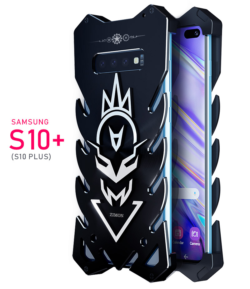 SIMON New THOR II Aviation Aluminum Alloy Shockproof Armor Metal Case Cover for Samsung Galaxy S10 & Samsung Galaxy S10e & Samsung Galaxy S10 Plus