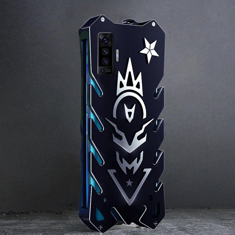 SIMON New THOR II Aviation Aluminum Alloy Shockproof Armor Metal Case Cover for vivo X50 Pro & vivo X50 & vivo Y70s & vivo Y50