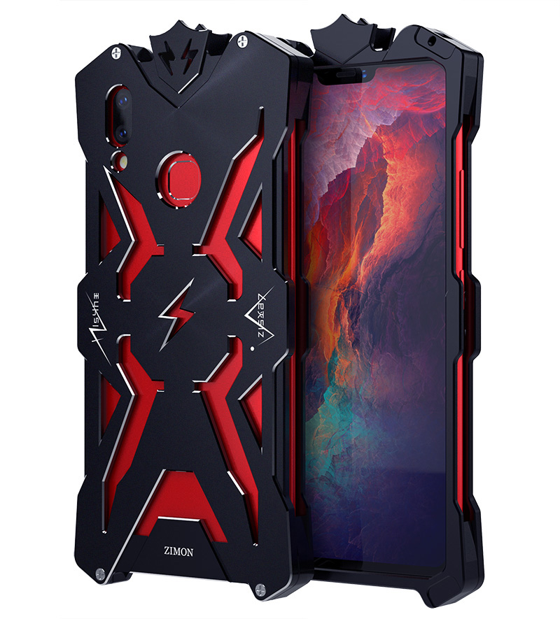 SIMON THOR Aviation Aluminum Alloy Shockproof Armor Metal Case Cover for vivo X21 & vivo X21 UD