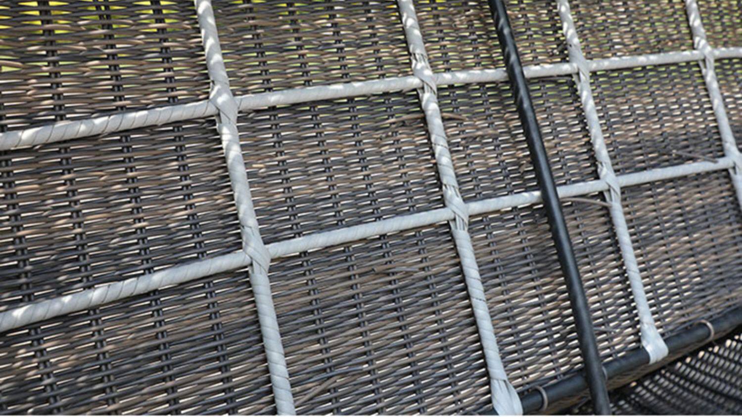 Нордический на открытом воздухе ротанг мелкий песок волосы плетеный стул на открытом воздухе случайный двор сад ротанг Половина дуга три Вайн диван 