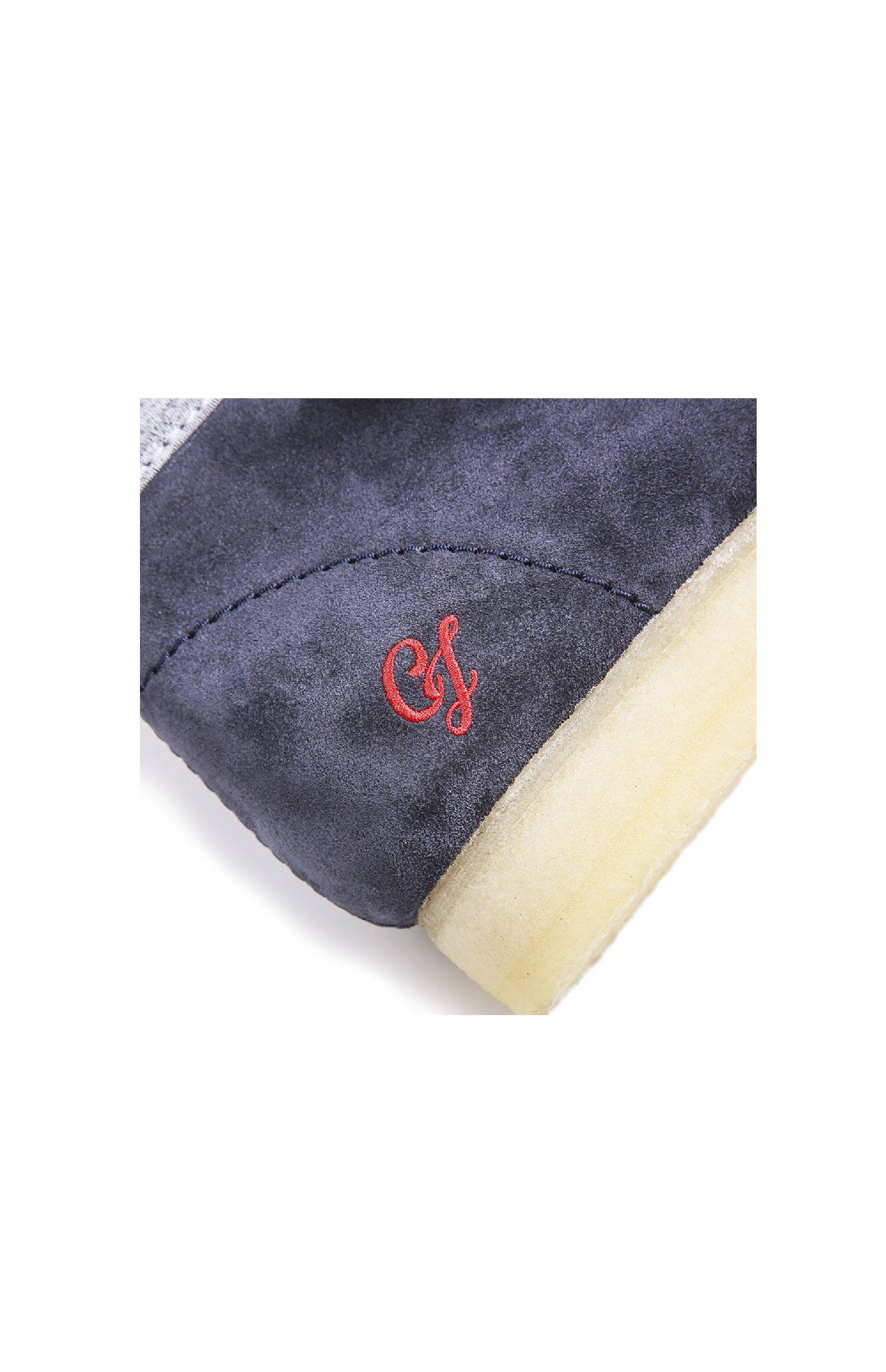 Повседневная обувь #hpt#clarks originals wallabee boot vcy撞色反毛皮休闲袋鼠鞋