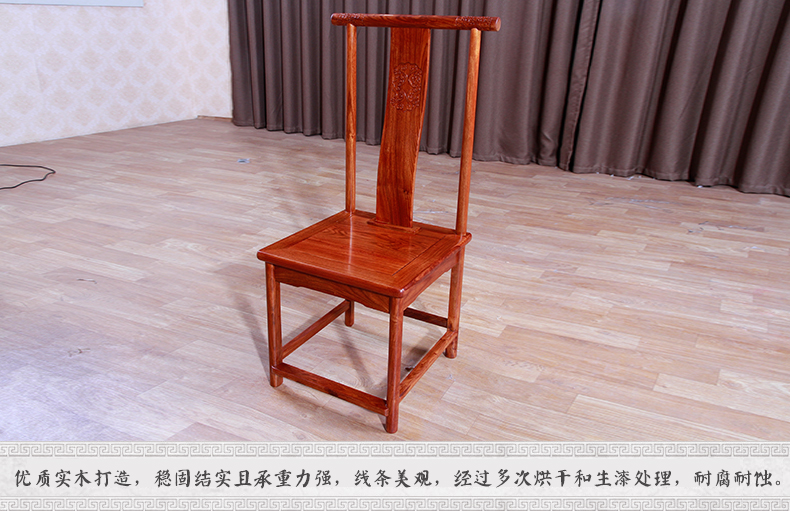 Jimei màu đỏ gỗ gụ đồ nội thất bằng gỗ hồng mộc bàn tròn Tianlong tám gỗ rắn Trung Quốc một bàn tám ghế kết hợp bàn ăn - Bộ đồ nội thất đồ gỗ thông minh