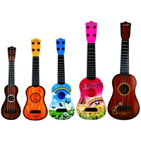 Trẻ em guitar nhỏ nó đồ chơi có thể chơi mô phỏng vừa ukulele người mới bắt đầu nhạc cụ âm nhạc âm nhạc cậu bé đồ chơi