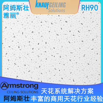 Armstrong Yali Series Moisture-Proof RH90 Knauf Mineral Wool Board Ceiling Caterpillar 600×600