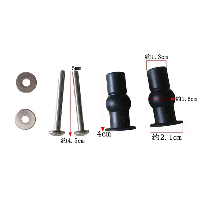 10mm 15mm microhole expansion tube toilet toilet cover seat cover general installation screw accessories