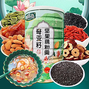 【鲜品岛】奇亚籽坚果藕粉500g