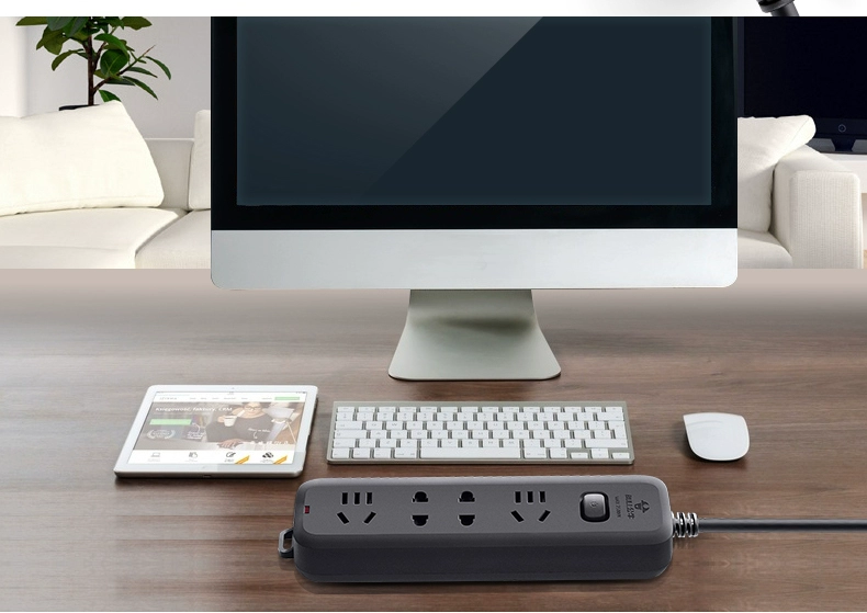 Bảng điều khiển ổ cắm xốp xốp chính hãng dải cắm gia dụng và dải kéo màu đen ký túc xá sinh viên bảng cắm nhỏ có dây