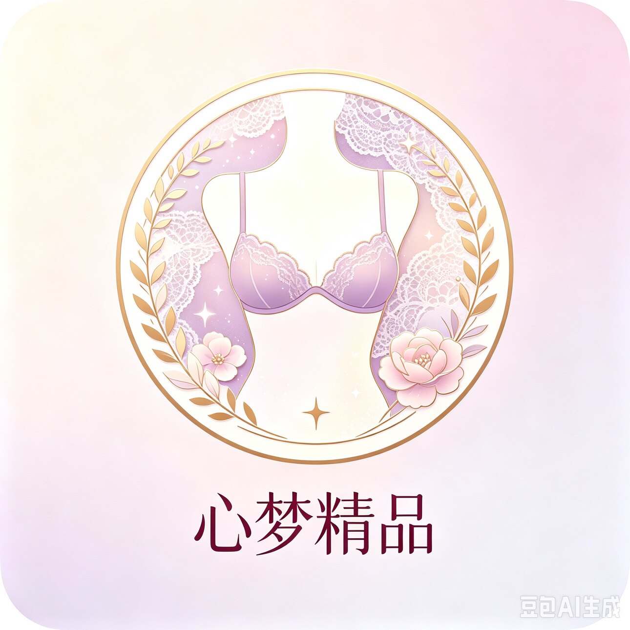心梦精品内衣店的LOGO