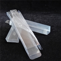 Square transparent folding box Square PP folding box PVC packaging box Square transparent PET packaging box Electronic frosted plastic box