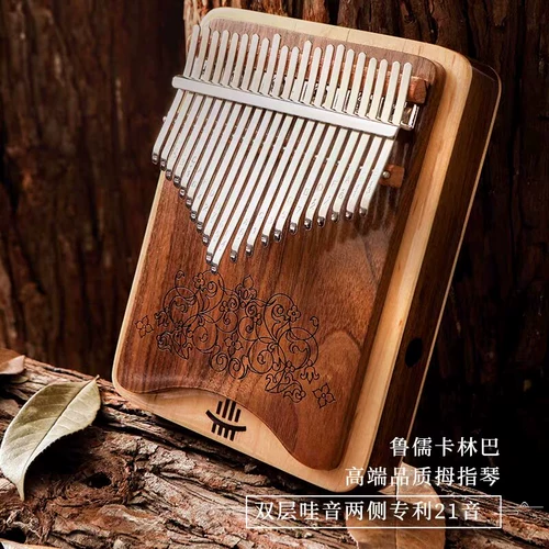 Ruru Thumb kalinbaqin 21 звуковой пианино -пианино первое ученый Kalimba Musical Instruments