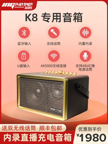 Sound Partner K8 Saxophone Blowing Pipe Erhu Accompanent Instrument Special Audio Outdoor Внутренняя запись в прямом эфире